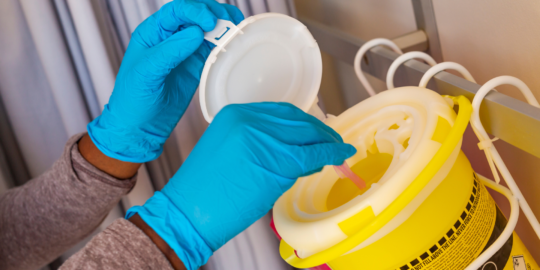 Clinical waste disposal